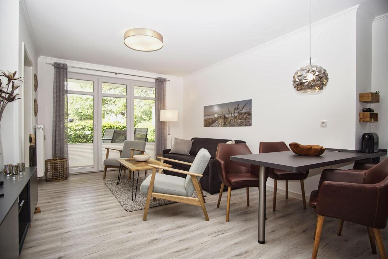 Terrasse, Gratis Nutzung Vom Ahoi Erlebnisbad Und Sauna In Sellin - Meeresblick Fewo 77 Goehren  Exterior foto